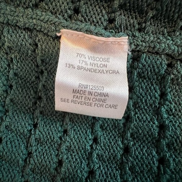 Rono Kobo Emerald Green Knit Dress - Picture 10 of 16